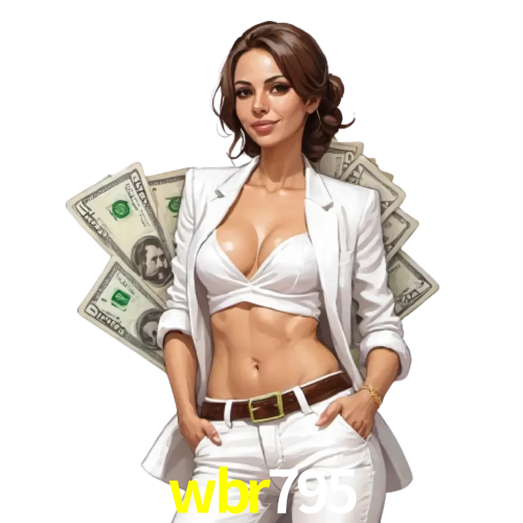 woman with money playing in wbr795 bet casino